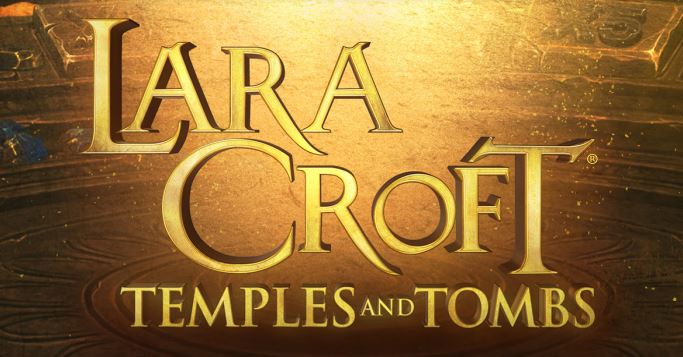 lara croft logo slot
